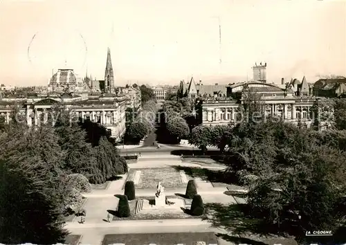 AK / Ansichtskarte Strasbourg_67_Alsace Bibliotheque Nationale Conservatoire de Musique l Universite 