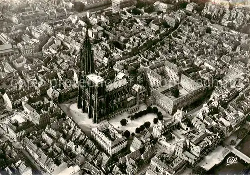 AK / Ansichtskarte Strasbourg_67_Alsace Vue prise en avion 