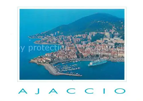 AK / Ansichtskarte Ajaccio_Corse_2A Vue aerienne 