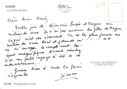 AK / Ansichtskarte Cassis_13 La sortie du port 