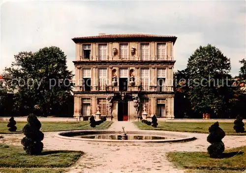 AK / Ansichtskarte Aix en Provence_13 Pavillon de Vendome et jardin a la Francaise 