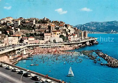 AK / Ansichtskarte Marseille_13 Vue aerienne Le Prophete et sa Plage 