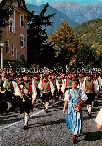 AK / Ansichtskarte  Merano_Meran_IT Trachten Musikkapelle Meran 