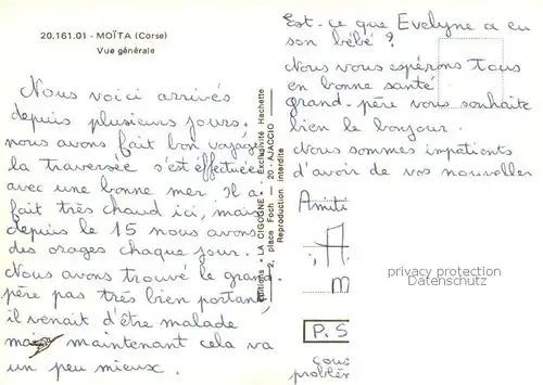 AK / Ansichtskarte Moita_2B_Haute Corse Vue generale 