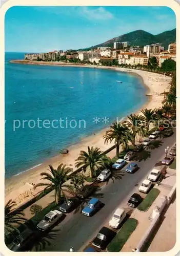 AK / Ansichtskarte Ajaccio_Corse_2A Le Boulevard Lantivy et la Plage 