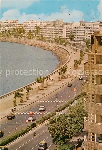 AK / Ansichtskarte  Bombay_Mumbai_India Marine Drive 