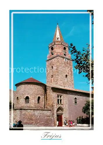 AK / Ansichtskarte Frejus Le Clocher Frejus