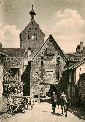 AK / Ansichtskarte Riquewihr_Haut_Rhin La Porte Haute et le Dolder vus du dehors Riquewihr_Haut_Rhin