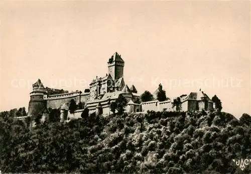 AK / Ansichtskarte Haut Koenigsbourg_Hohkoenigsburg Vue d ensemble Haut Koenigsbourg