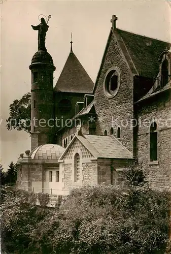 AK / Ansichtskarte Mont Sainte Odile_Mont Ste Odile_67 La grande statue de Ste Odile 