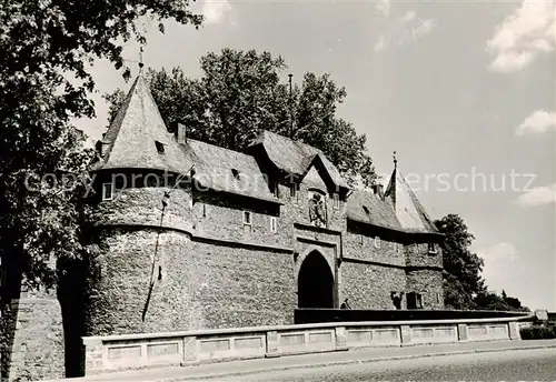 AK / Ansichtskarte  Friedberg__Hessen Burg 