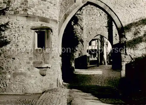 AK / Ansichtskarte  Friedberg__Hessen In der Burg 