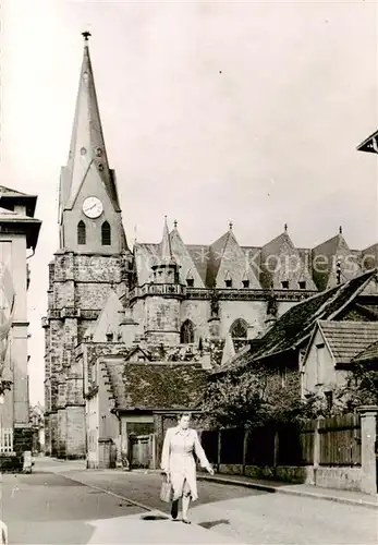 AK / Ansichtskarte  Friedberg__Hessen Stadtkirche 