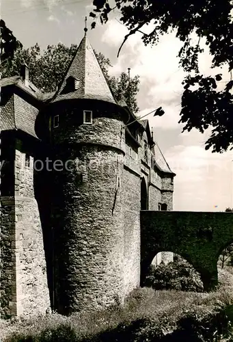 AK / Ansichtskarte  Friedberg__Hessen Burg 