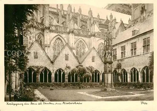 AK / Ansichtskarte  Xanten Kreuzgang im Dom zu Xanten am Niederrhein Xanten