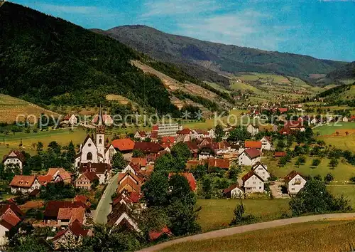 AK / Ansichtskarte  Glottertal_Schwarzwald Panorama 