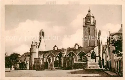 AK / Ansichtskarte Batz sur Mer Ruines de la Chapelle de ND des Muriers et la Tour St Guenole Batz sur Mer