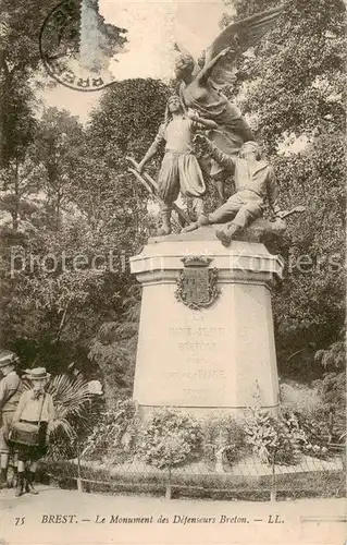 AK / Ansichtskarte Brest_29 Le Monument des Difenseurs Breton 