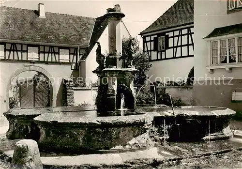 AK / Ansichtskarte Ammerschwihr Fontaine de la Sinn Ammerschwihr