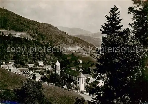 AK / Ansichtskarte Orbey_Haut_Rhin Vue panoramique Quartier de l Eglise Orbey_Haut_Rhin