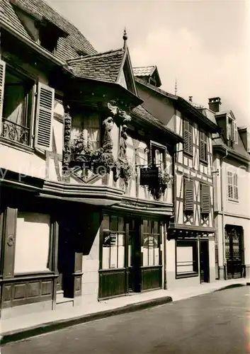 AK / Ansichtskarte Ribeauville_Haut_Rhin_Alsace_68 Maison des Menetriers Ave Maria 