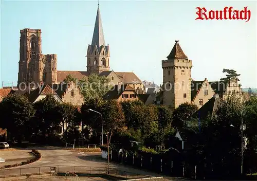 AK / Ansichtskarte Rouffach Eglise Notre Dame de l Assomption Tour des Sorcieres ancien Hotel de Ville Pfarrkirche Hexenturm altes Rathaus Rouffach