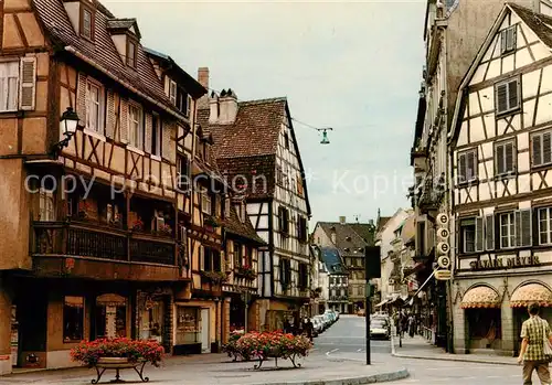 AK / Ansichtskarte Colmar_68 Rue des Tetes Kopfhausgasse Fachwerkhaeuser Altstadt 