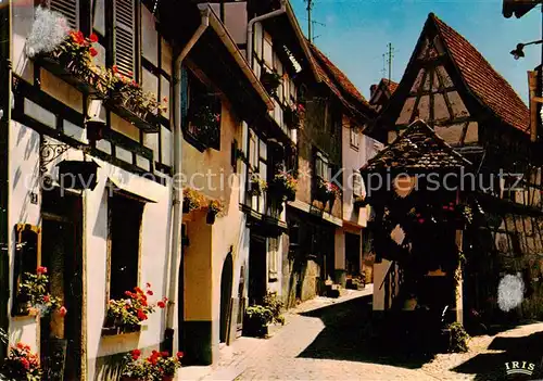 AK / Ansichtskarte Eguisheim_Egisheim_68_Haut_Rhin Maisons des XVIe et XVIIe siecles Historische Fachwerkhaeuser Altstadt 