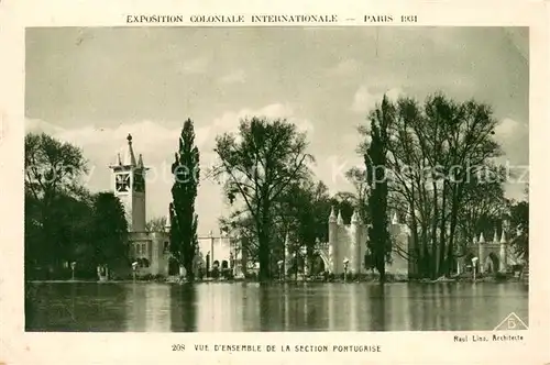 AK / Ansichtskarte 73826425 Exposition_Coloniale_Paris_1931 Vue densemble de la Section Portugaise 