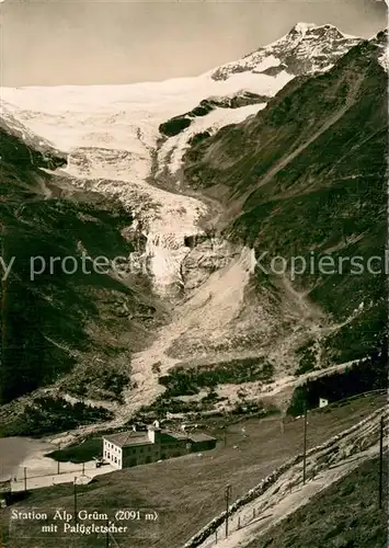 AK / Ansichtskarte  Gletscher Paluegletscher Station Alp Gruem 