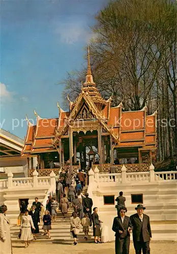 AK / Ansichtskarte 73826456 Exposition_Universelle_Bruxelles_1958 Pavillon Von Thailand 