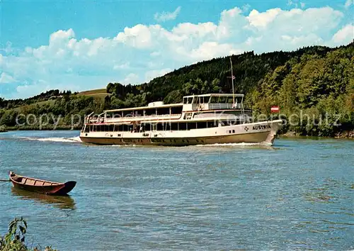 AK / Ansichtskarte  Dampfer_Binnenschifffahrt MFS Austria Duernstein  