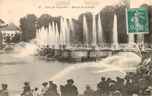 AK / Ansichtskarte Versailles_78 Parc de Versailles Bassin de Neptune 