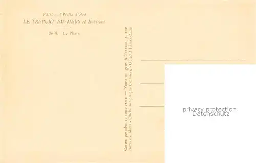 AK / Ansichtskarte Le_Treport_76 Le Phare 