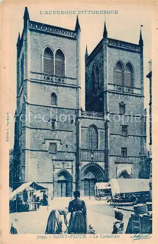 AK / Ansichtskarte Saint Flour_15_Cantal La Cathedrale 