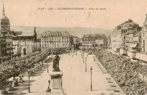 AK / Ansichtskarte Clermont__63 Ferrand Placa de Jauda 