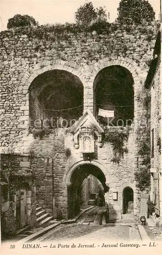 AK / Ansichtskarte Dinan_22_Cotes d_Armor La Porte de Jerzual  