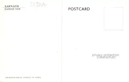 AK / Ansichtskarte  Sarnath_India General view 