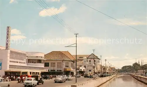 AK / Ansichtskarte  Djakarta A scene of Nusantara Street Djakarta