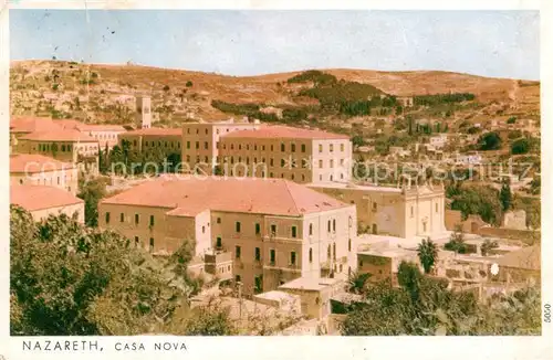 AK / Ansichtskarte  Nazareth_Israel Casa Nova Nazareth Israel