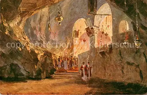 AK / Ansichtskarte 73826667 Jerusalem__Yerushalayim_Israel Kreuzigungskapelle 