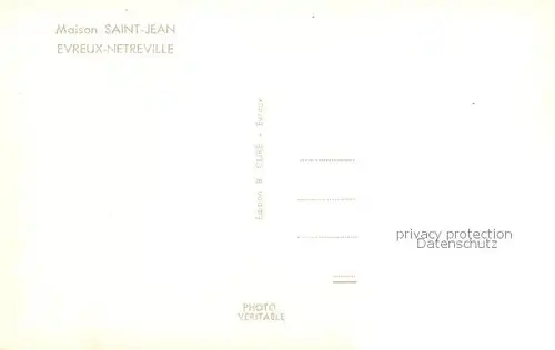 AK / Ansichtskarte Netreville_Evreux_27_Eure Maison Saint Jean 