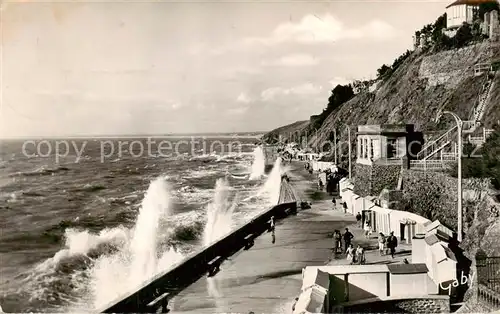 AK / Ansichtskarte Granville_50_Manche Effets de Vagues sur le Plat Gousse 