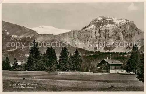 AK / Ansichtskarte Crans sur Sierre Les Mousserons Crans sur Sierre