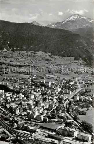 AK / Ansichtskarte Brigue_Brig_VS Vue aerienne 