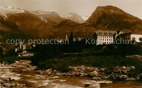 AK / Ansichtskarte Brigue_Brig_VS Panorama 