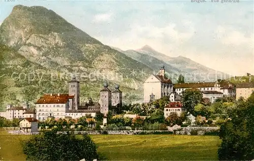 AK / Ansichtskarte Brigue_Brig_VS Vue generale 