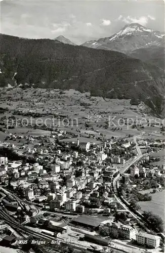 AK / Ansichtskarte Brigue_Brig_VS Vue aerienne 
