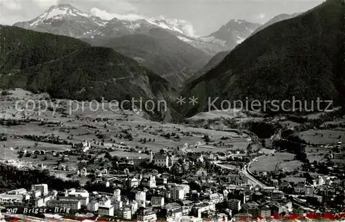 AK / Ansichtskarte Brigue_Brig_VS Vue generale 