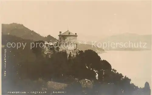 AK / Ansichtskarte 73826859 Portofino_Liguria_IT Castello Braun 